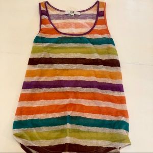 Striped tank top
